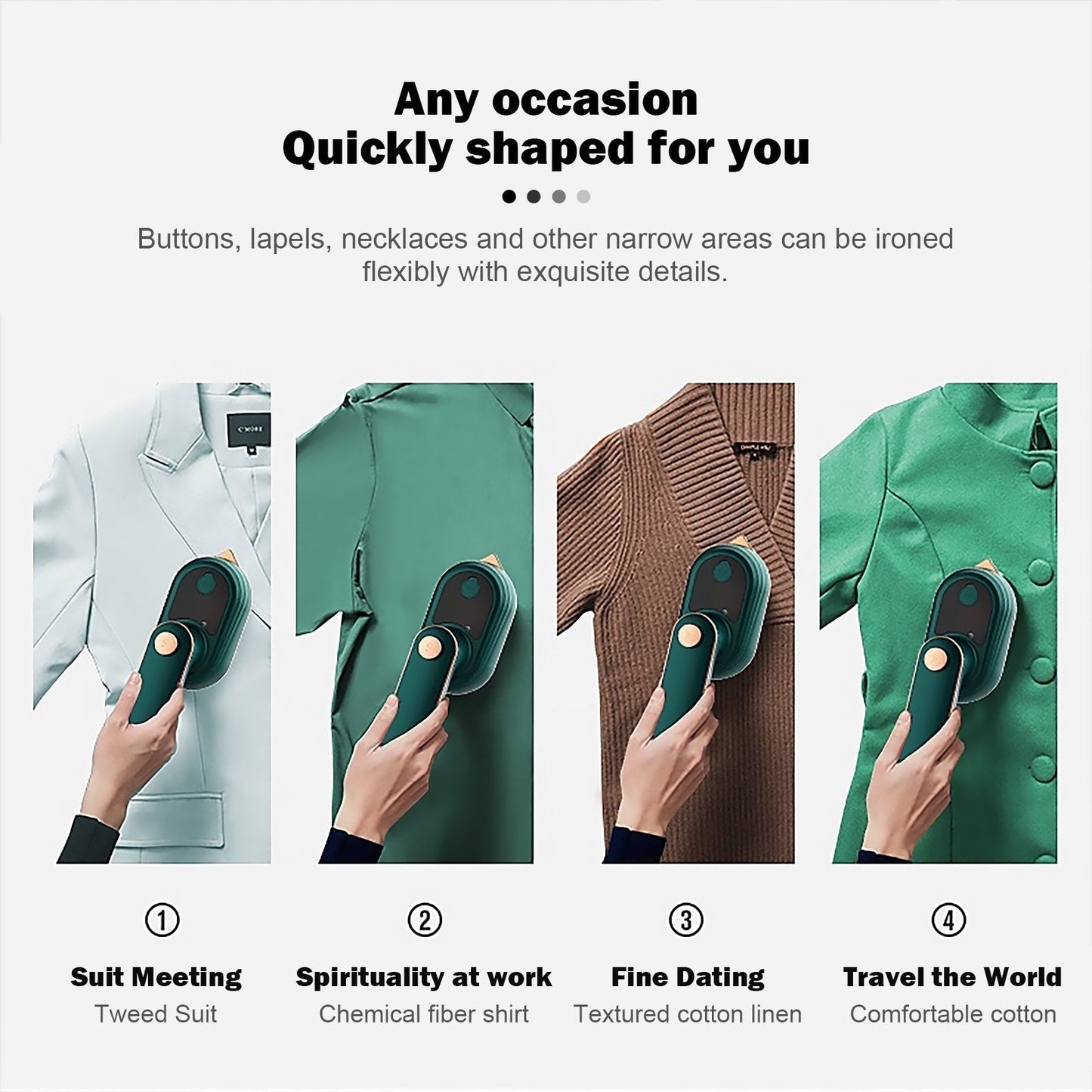 🎉2025 HOT SALE 🎉Portable Handheld Garment Steamer