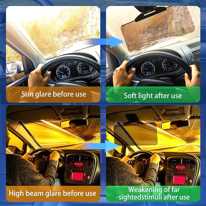🔥LAST DAY SALE 60% OFF🔥Anti-Glare Driving Visor for Sun Glare & Snow Blindness
