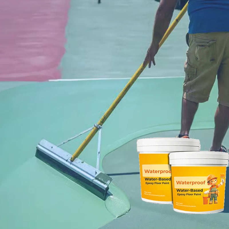 🎉2025 HOT SALE 🎉Waterproof Water-Based Epoxy Floor Paint