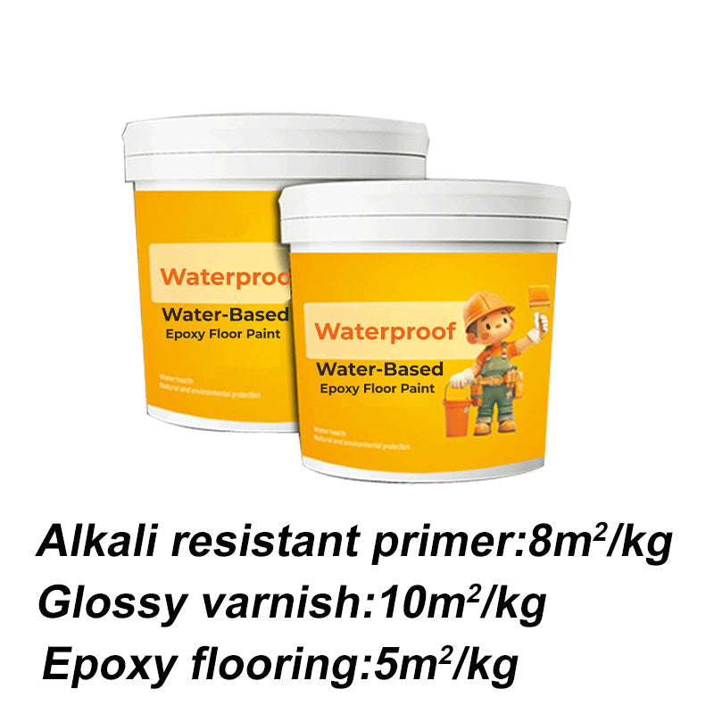 🎉2025 HOT SALE 🎉Waterproof Water-Based Epoxy Floor Paint