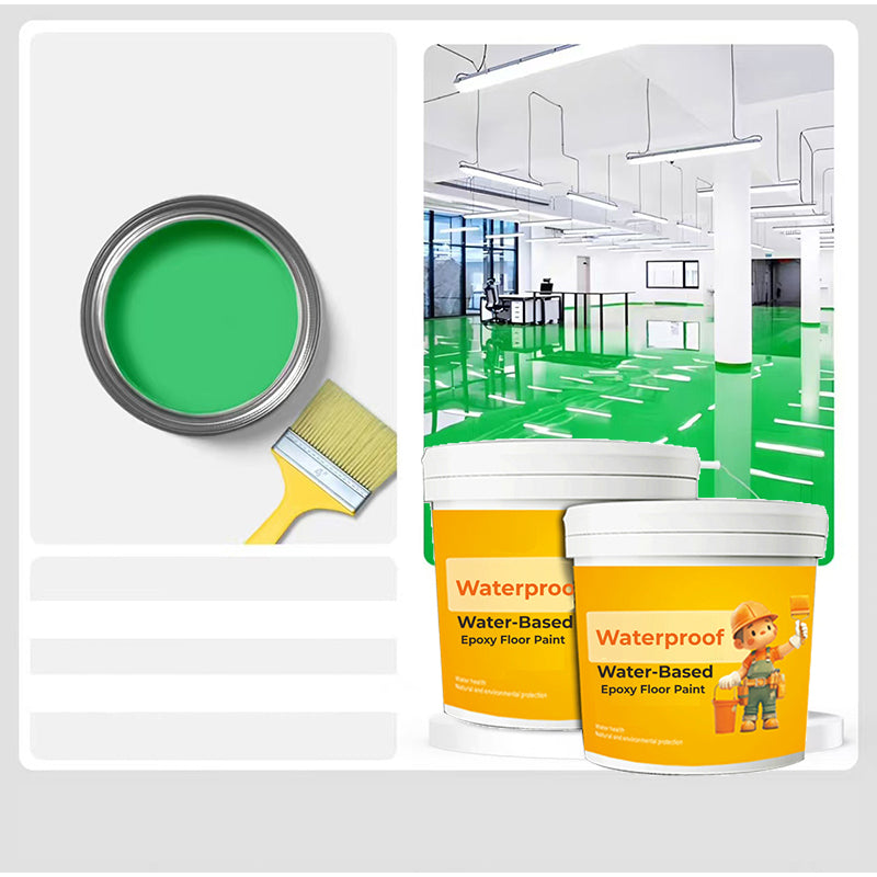 🎉2025 HOT SALE 🎉Waterproof Water-Based Epoxy Floor Paint