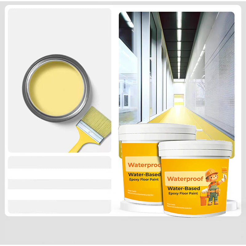 🎉2025 HOT SALE 🎉Waterproof Water-Based Epoxy Floor Paint