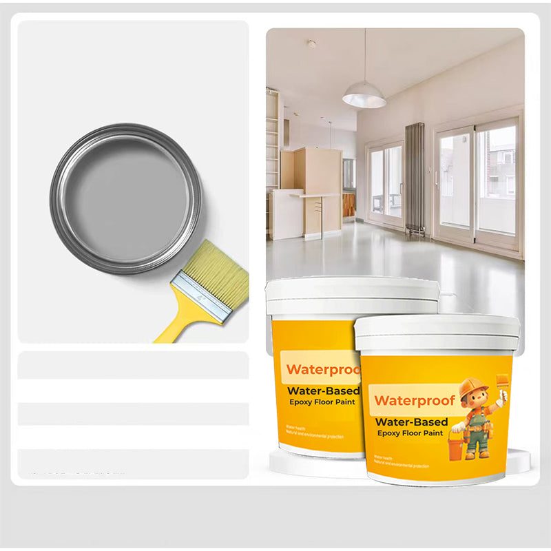🎉2025 HOT SALE 🎉Waterproof Water-Based Epoxy Floor Paint