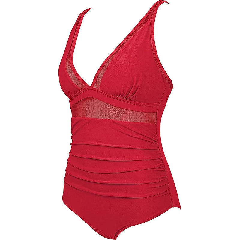 🏖️ 🏖️ Pre-Summer Sale 55% OFF🏝️Mesh Tummy Control Swimsuit