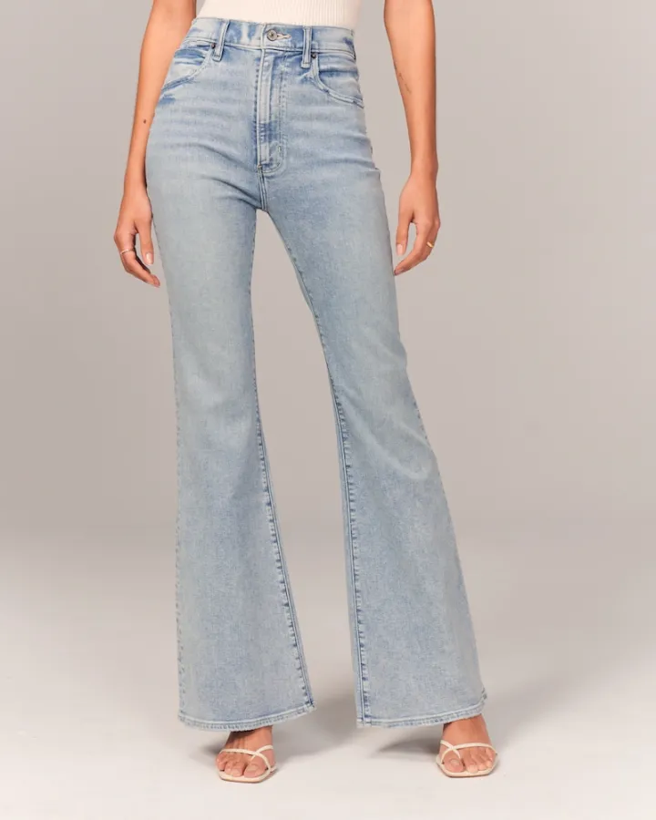 💕HOT SALE 49% OFF 💕👖 Ultra High Rise Stretch Flare Jean