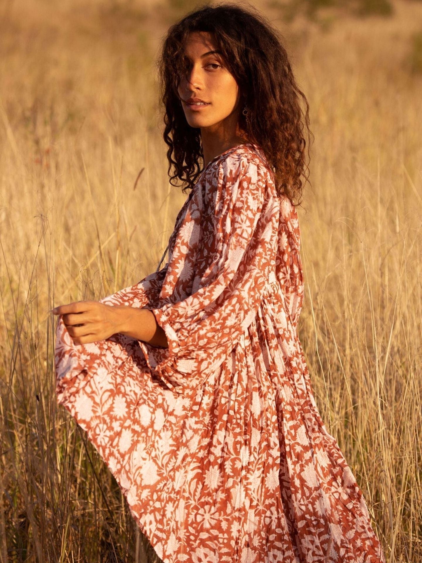 š„50% OFFš„V Neck Summer Half Sleeve Floral Tunic Short Dress
