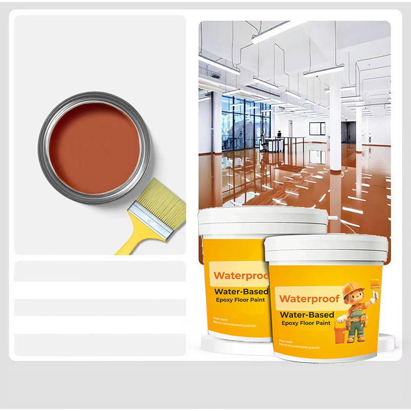🎉2025 HOT SALE 🎉Waterproof Water-Based Epoxy Floor Paint