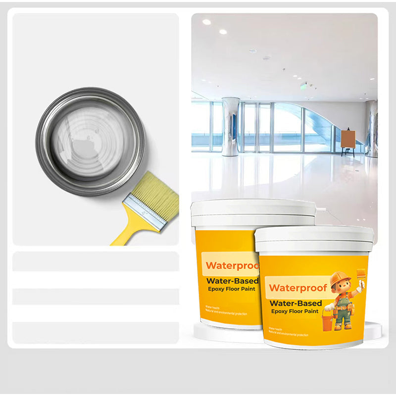 🎉2025 HOT SALE 🎉Waterproof Water-Based Epoxy Floor Paint