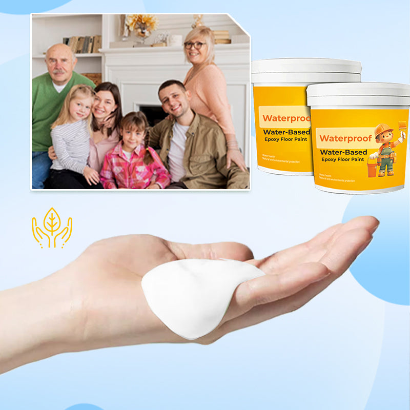 🎉2025 HOT SALE 🎉Waterproof Water-Based Epoxy Floor Paint