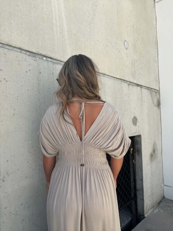 💖2025 Limited Sale 54% OFF💗New Slit v-neck effortless maxi long dress