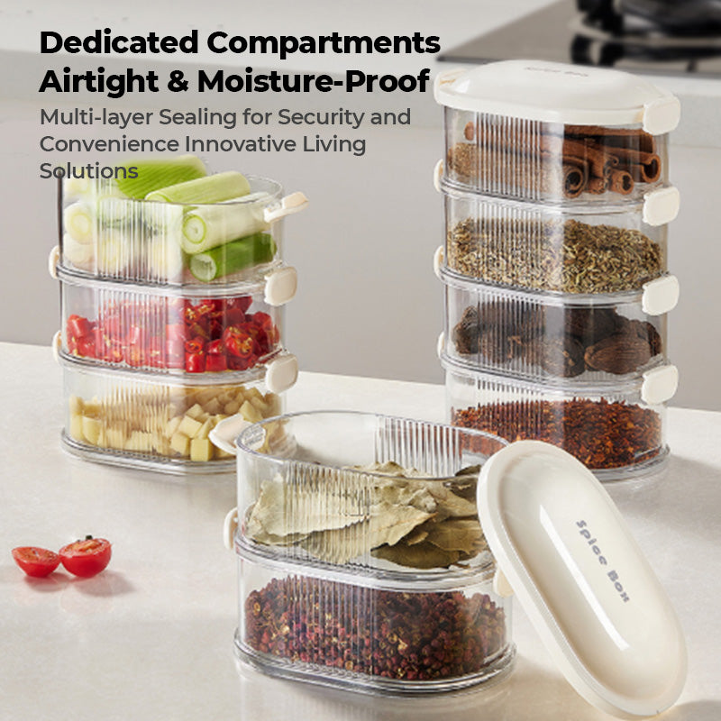 💖HOT SALE💖 Multilayer Seasoning Storage Box