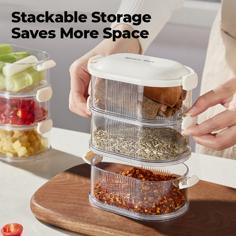 💖HOT SALE💖 Multilayer Seasoning Storage Box