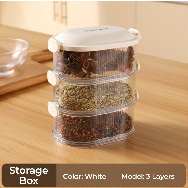 💖HOT SALE💖 Multilayer Seasoning Storage Box