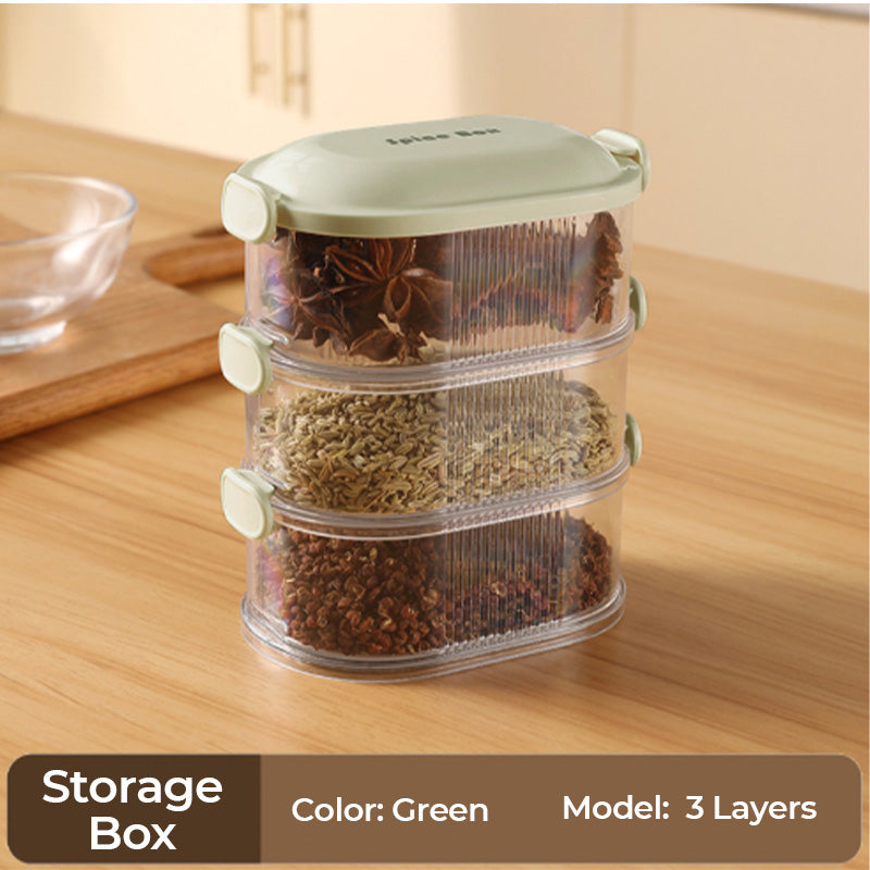 💖HOT SALE💖 Multilayer Seasoning Storage Box