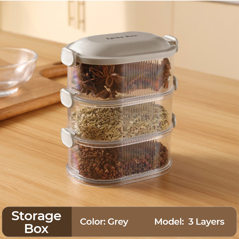 💖HOT SALE💖 Multilayer Seasoning Storage Box