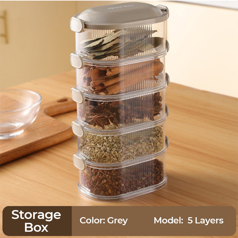 💖HOT SALE💖 Multilayer Seasoning Storage Box