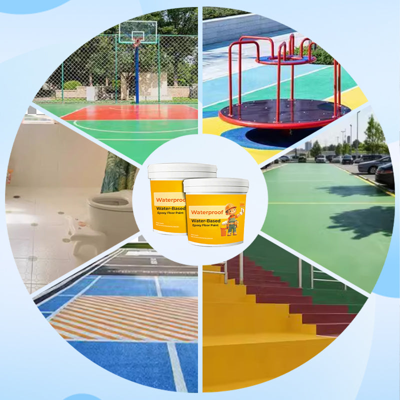 🎉2025 HOT SALE 🎉Waterproof Water-Based Epoxy Floor Paint