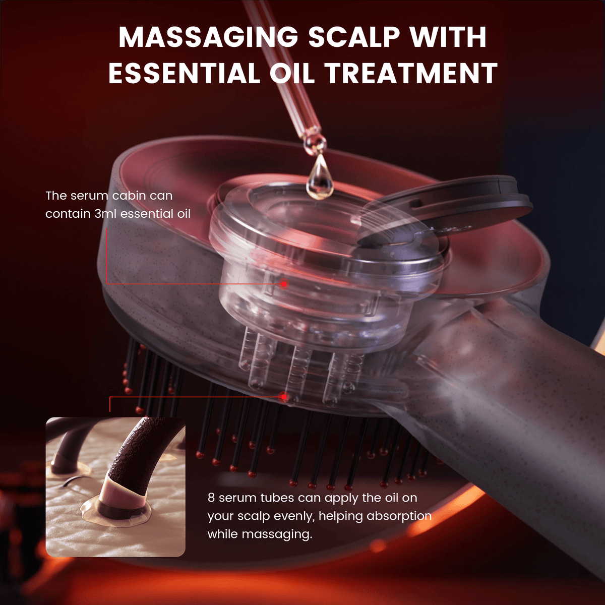 🔥HOT SALE 55% OFF✨S3 Scalp Massaging Brush