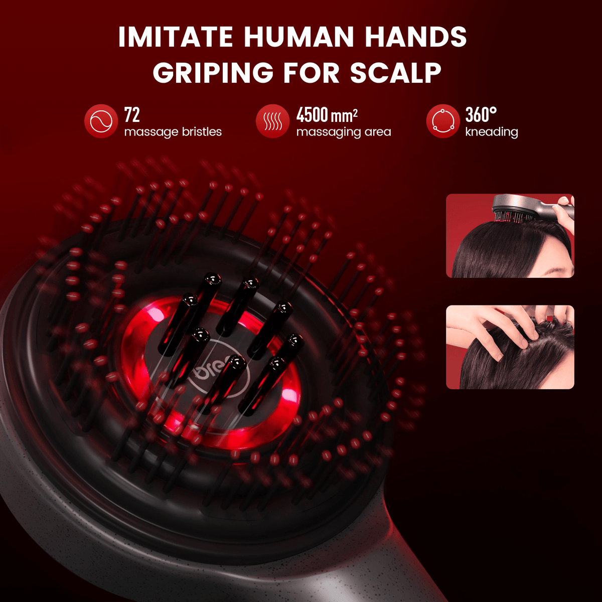 🔥HOT SALE 55% OFF✨S3 Scalp Massaging Brush