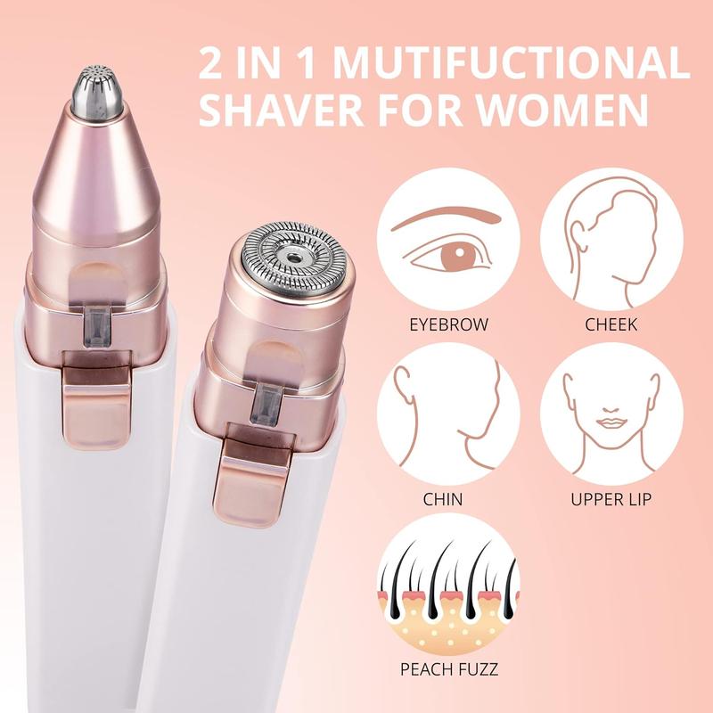 🔥2-in-1 Women's Eyebrow and Facial Hair Removal Device