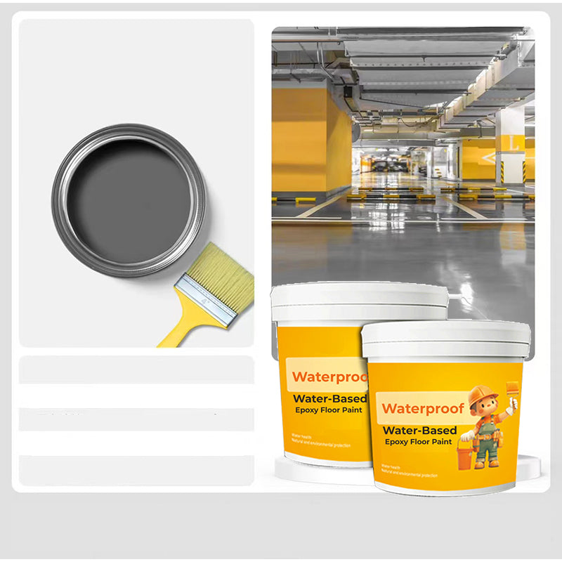 🎉2025 HOT SALE 🎉Waterproof Water-Based Epoxy Floor Paint
