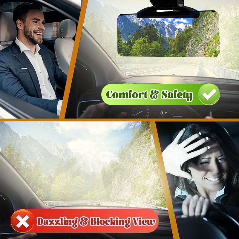 🔥LAST DAY SALE 60% OFF🔥Anti-Glare Driving Visor for Sun Glare & Snow Blindness
