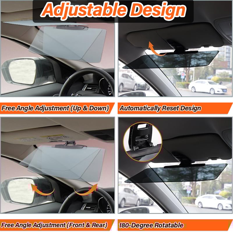 🔥LAST DAY SALE 60% OFF🔥Anti-Glare Driving Visor for Sun Glare & Snow Blindness