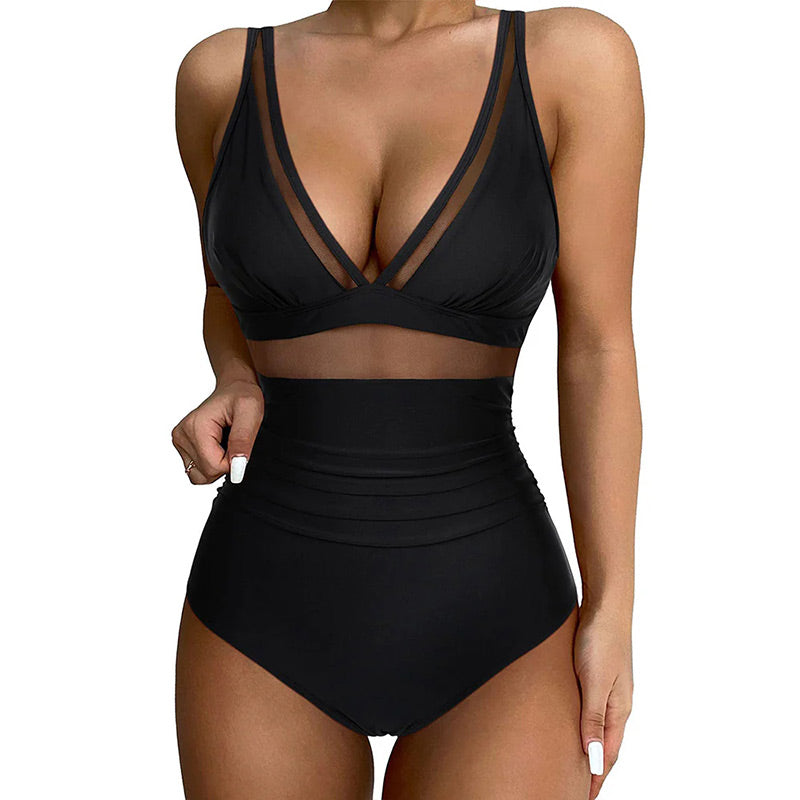 🏖️ 🏖️ Pre-Summer Sale 55% OFF🏝️Mesh Tummy Control Swimsuit