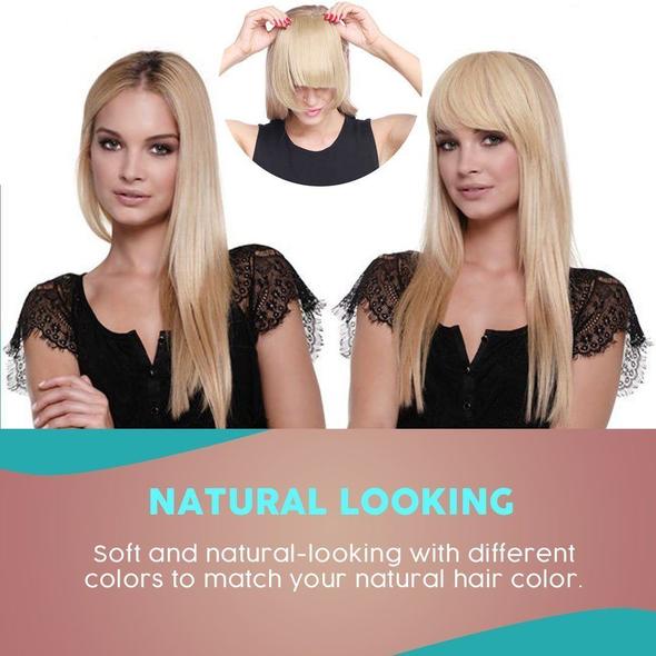 🔥50% Off🔥Seamless 3D Clip-In Bangs Hair Extensions