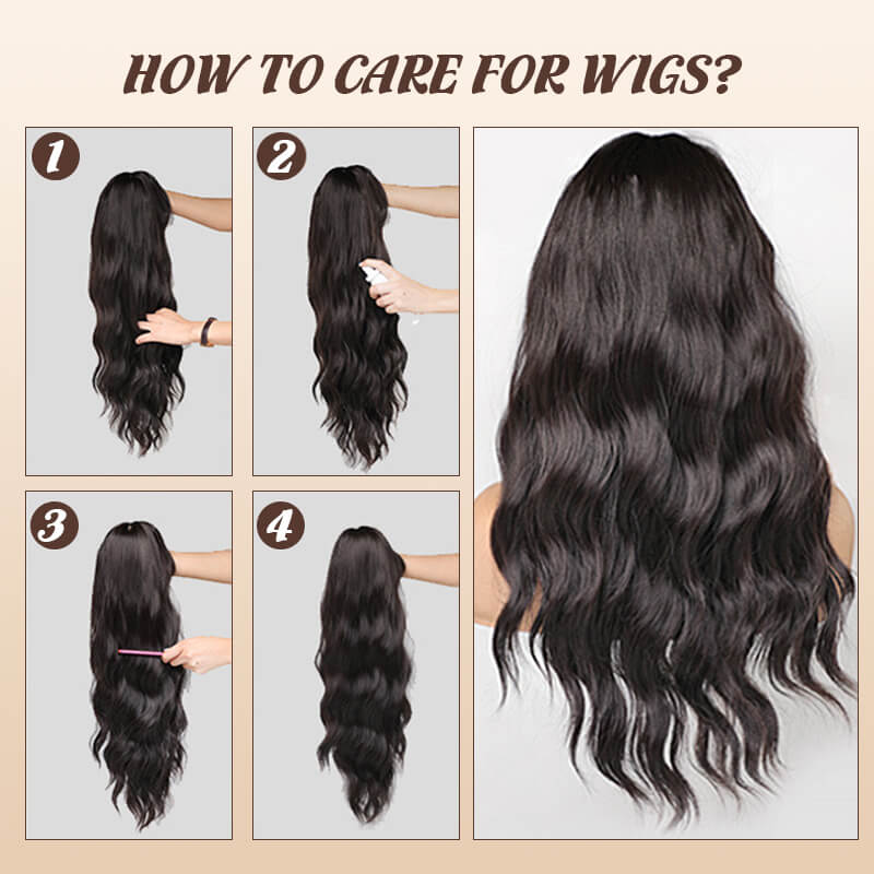 💕HOT SALE 💕Wig long hair Layered bangs wigs