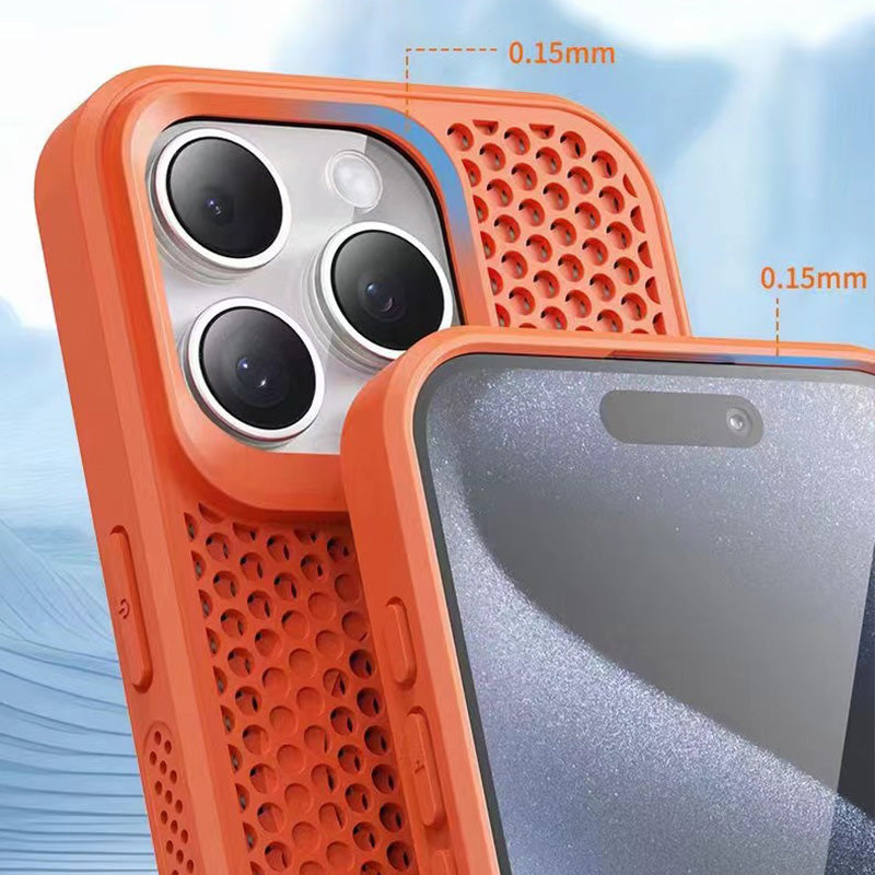 🔥Limited Sale🔥Honeycomb Matrix Cooling Magnetic Phone Case For iPhone