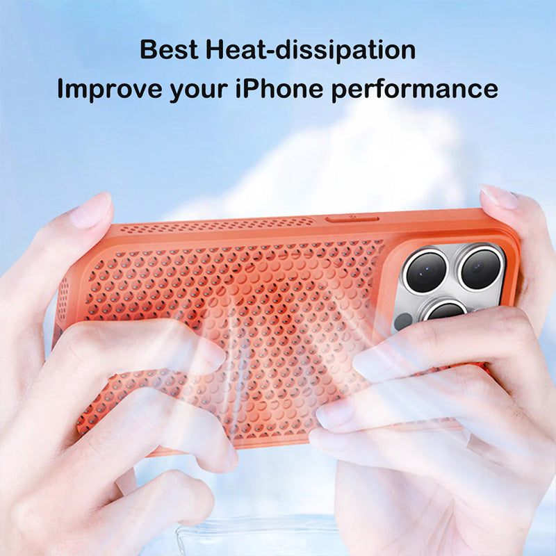 🔥Limited Sale🔥Honeycomb Matrix Cooling Magnetic Phone Case For iPhone