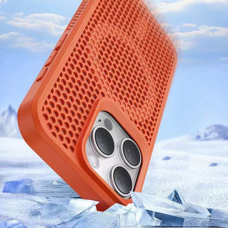 🔥Limited Sale🔥Honeycomb Matrix Cooling Magnetic Phone Case For iPhone