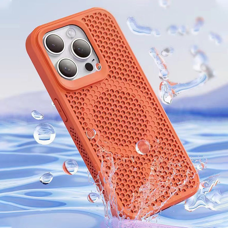 🔥Limited Sale🔥Honeycomb Matrix Cooling Magnetic Phone Case For iPhone