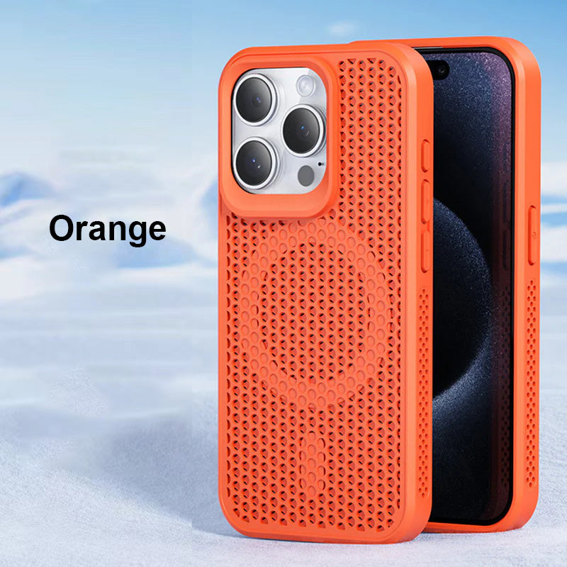 🔥Limited Sale🔥Honeycomb Matrix Cooling Magnetic Phone Case For iPhone