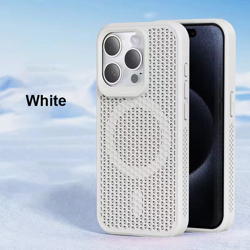🔥Limited Sale🔥Honeycomb Matrix Cooling Magnetic Phone Case For iPhone