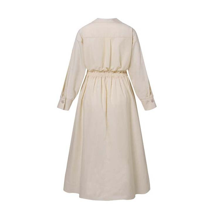 💃Women's Pure Cotton Shirt Collar Dress