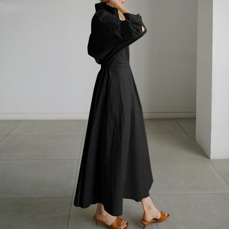 💃Women's Pure Cotton Shirt Collar Dress