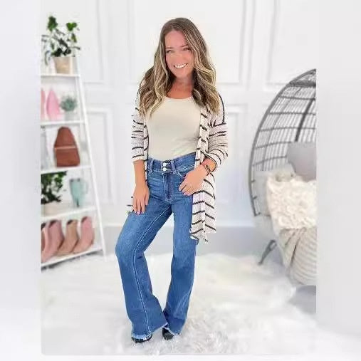 🌸Spring Specials 63% OFF💐Women’s Casual High Waist Jeans with Pockets