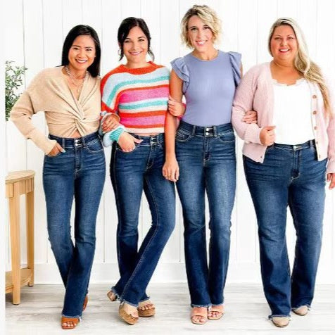 🌸Spring Specials 63% OFF💐Women’s Casual High Waist Jeans with Pockets