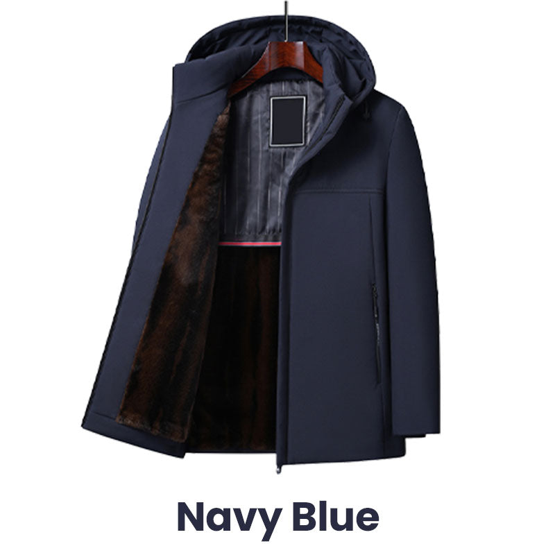 ❄️Clearance Sale❄️Men’s Thermal Thick Hooded Parka Coat