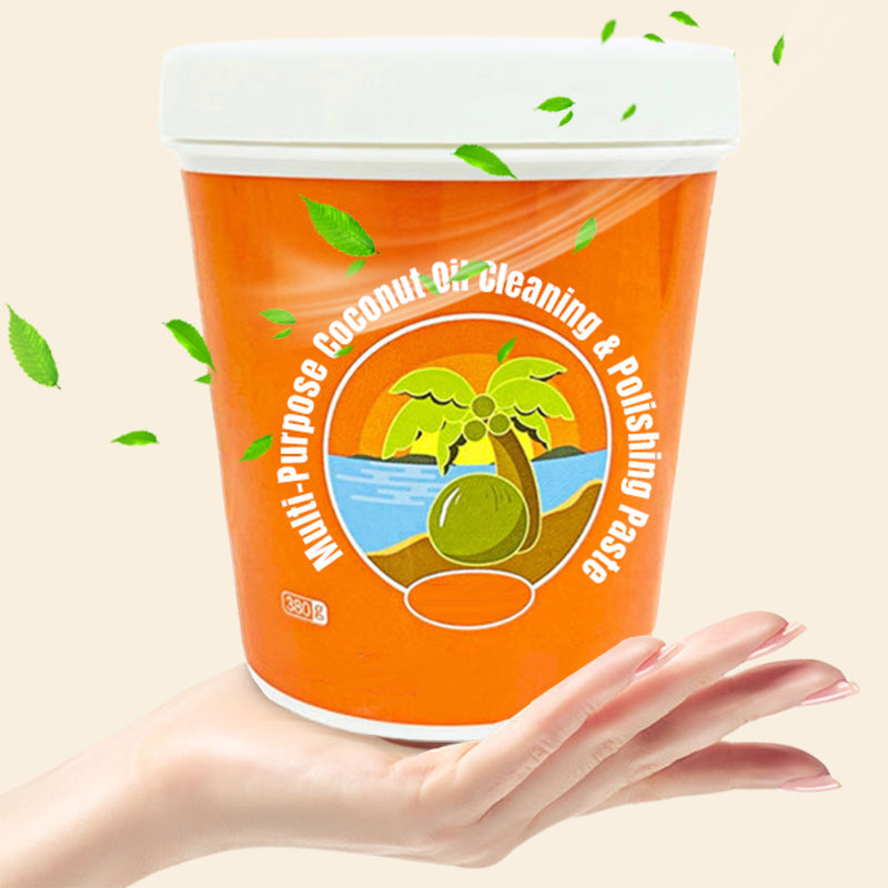 🎁Hot Sale 50% OFF⏳Multi-Purpose Coconut Oil Cleaning & Polishing Paste