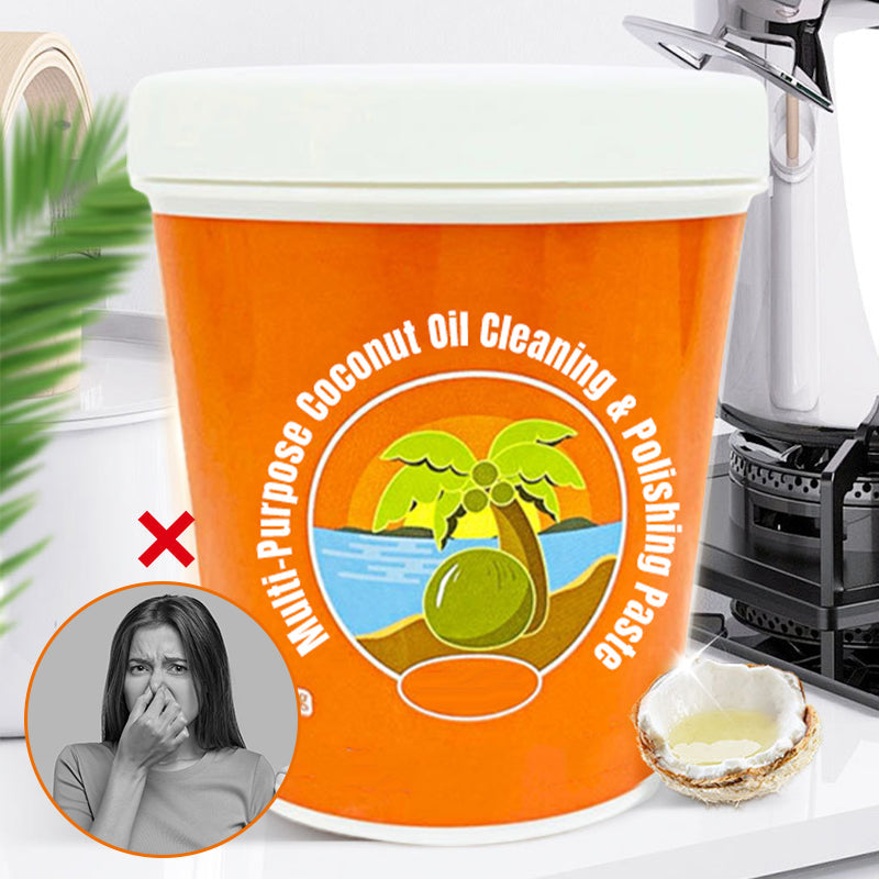 🎁Hot Sale 50% OFF⏳Multi-Purpose Coconut Oil Cleaning & Polishing Paste