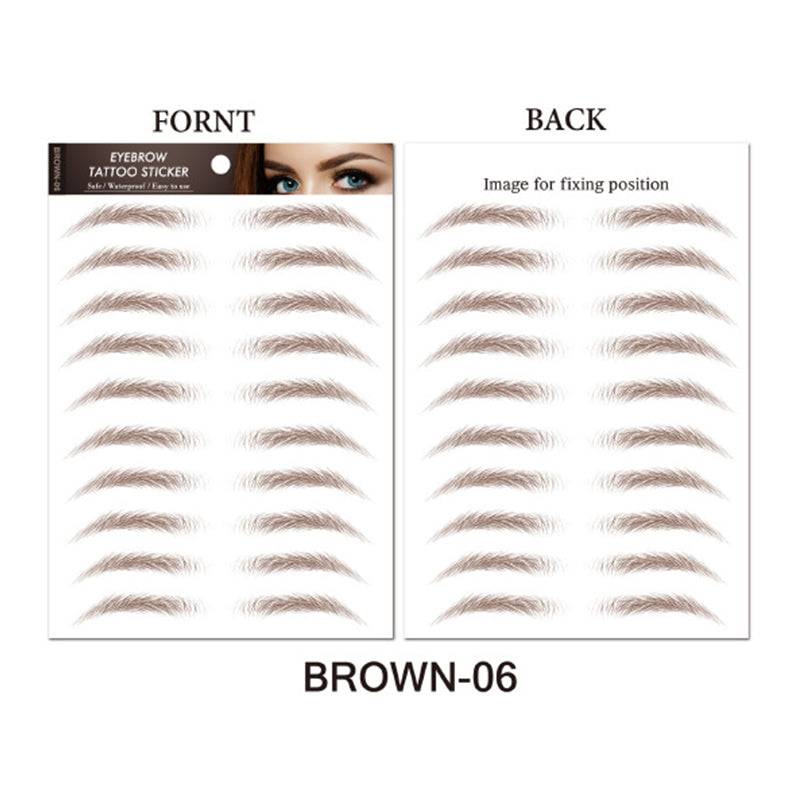 🎉Happy New Year! 50% OFF 🛍️Long-Lasting 3D Waterproof Eyebrow Tattoo Sticker