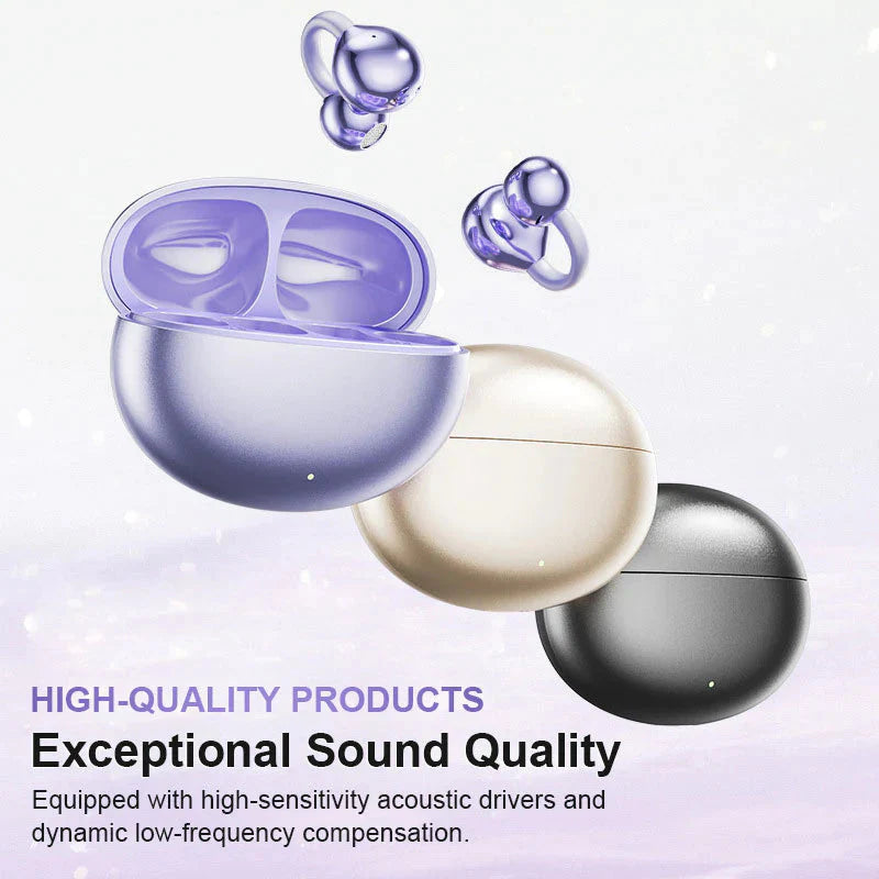 🫧LAST DAY SALE 62% OFF🫧🎧Lightweight Open Ear Clip Bluetooth Headphones