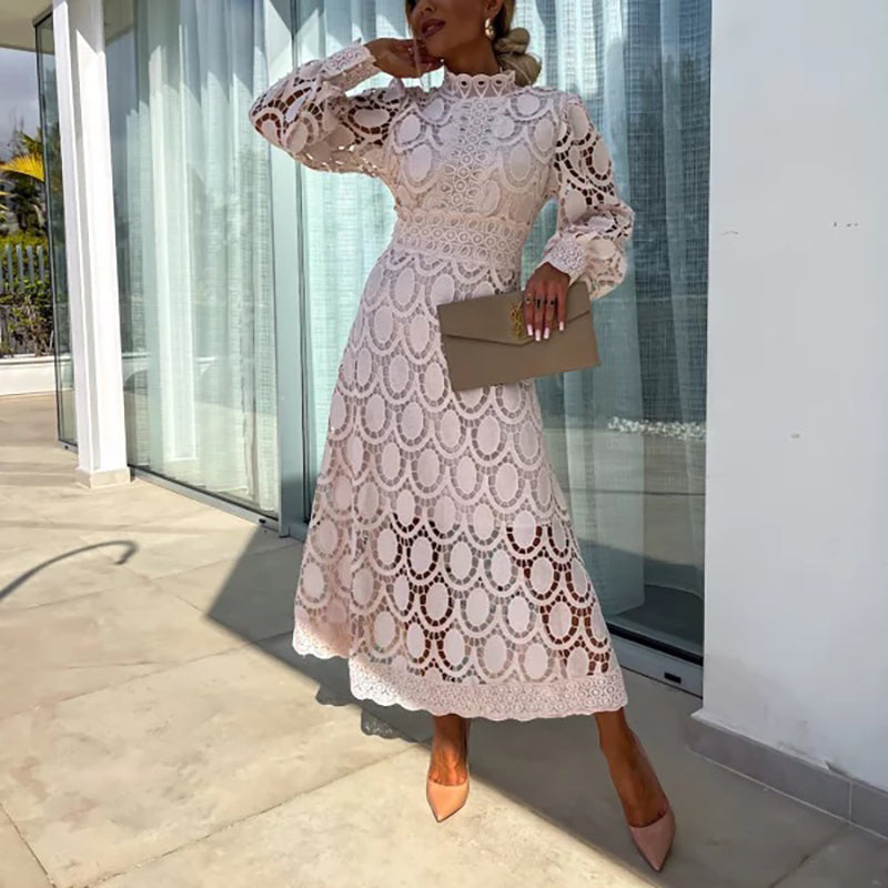 💕Limited Sale 50% OFF💕Vintage Lace Hollow-Out Dress