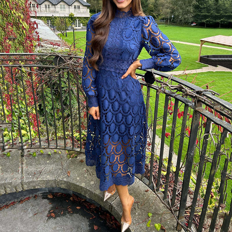 💕Limited Sale 50% OFF💕Vintage Lace Hollow-Out Dress
