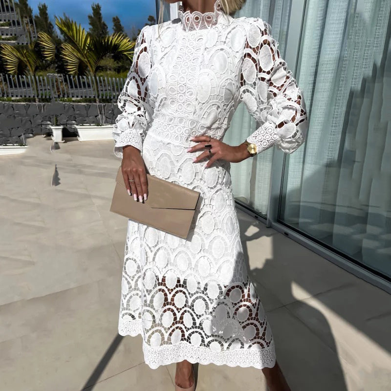 💕Limited Sale 50% OFF💕Vintage Lace Hollow-Out Dress