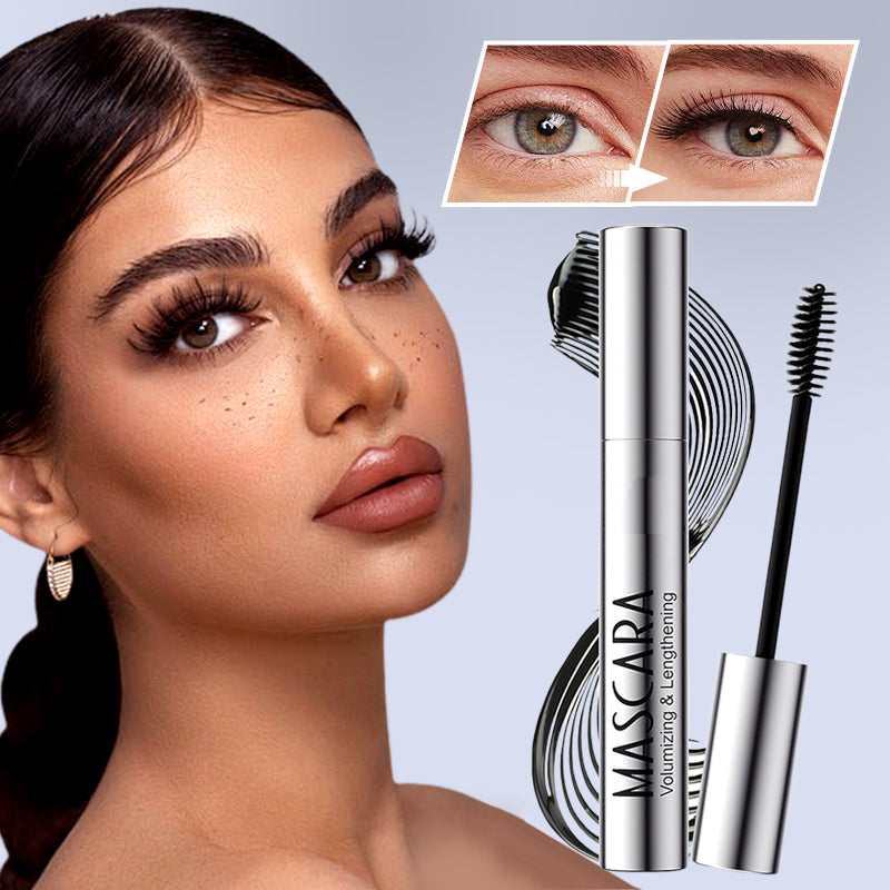 Buy One Get One Free👍️Waterproof Black Mascara for Volume & Length