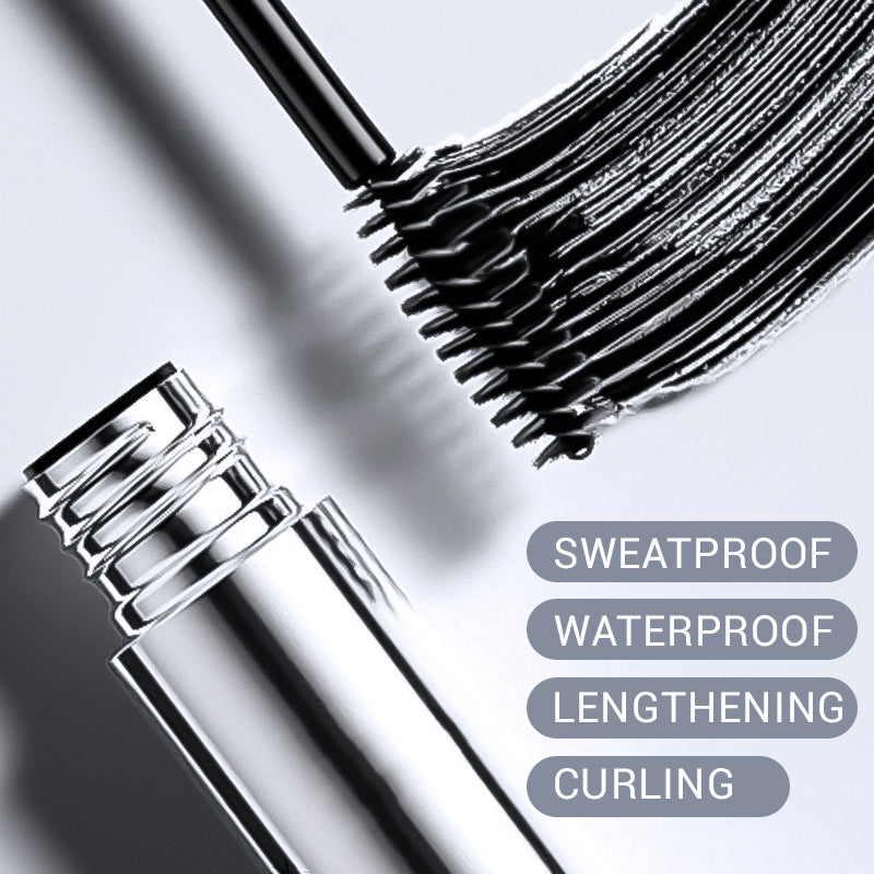 Buy One Get One Free👍️Waterproof Black Mascara for Volume & Length